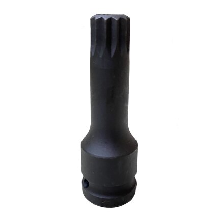 1/2" Smūginė galvutė su 78L M-15 SPLINE antgaliu 1/2" Smūginė galvutė su 78L M-15 SPLINE antgaliu