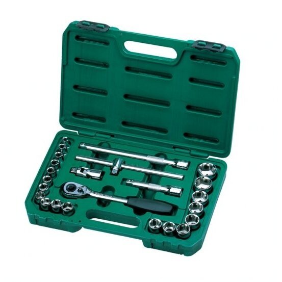 1/2" Galvučių rinkinys 24vnt. 1/2" Galvučių rinkinys 24vnt.