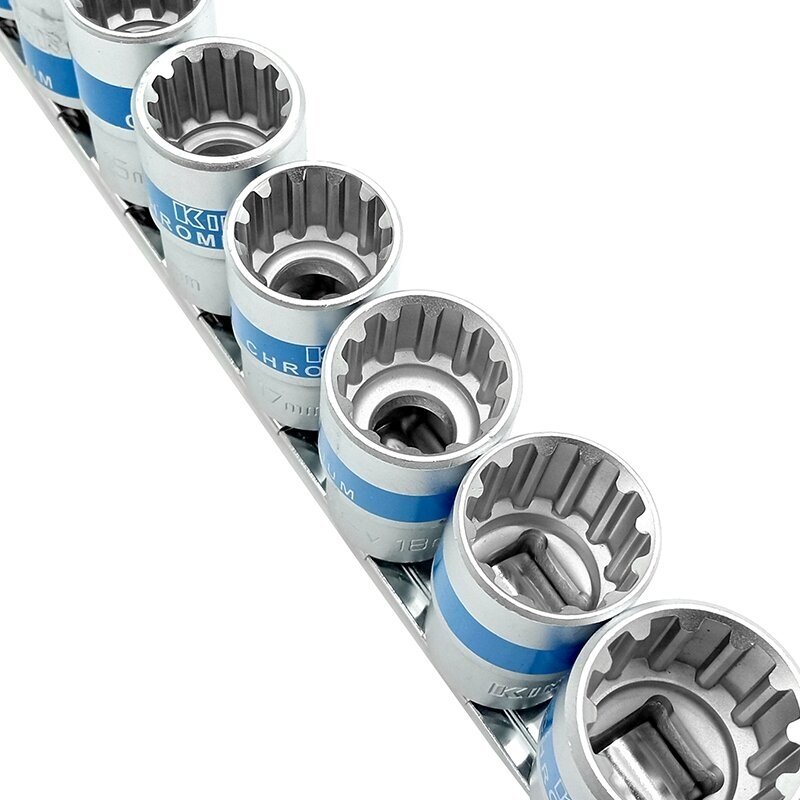 1/2" Galvučių rinkinys 13vnt. SPLINE 2 1/2" Galvučių rinkinys 13vnt. SPLINE 2