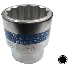 1/4" + 1/2" Galvučių rinkinys 108vnt. 12-kampės 1 1/4" + 1/2" Galvučių rinkinys 108vnt. 12-kampės 1
