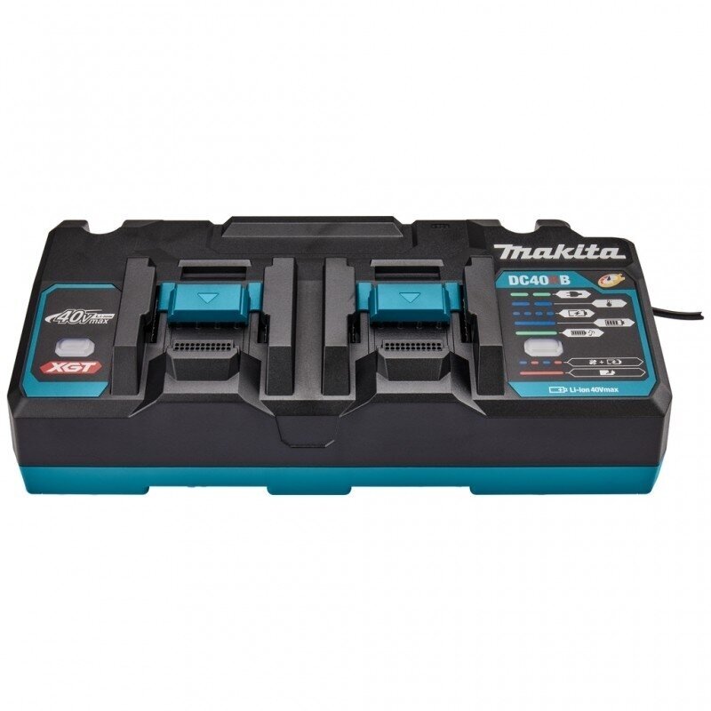 Dvigubas greitasis įkroviklis MAKITA DC40RB 40V Max XGT Dvigubas greitasis įkroviklis MAKITA DC40RB 40V Max XGT