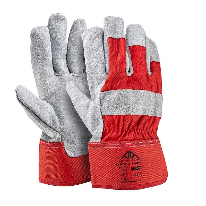 Active Gear Verstos odos Strong pirštinės XL Active Gear Verstos odos Strong pirštinės XL