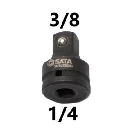 Adapteris smūginis 1/4'' - 3/8'' Adapteris smūginis 1/4'' - 3/8''