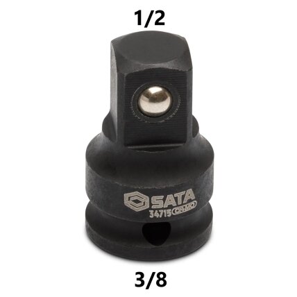 Adapteris smūginis 3/8'' - 1/2'' Adapteris smūginis 3/8'' - 1/2''