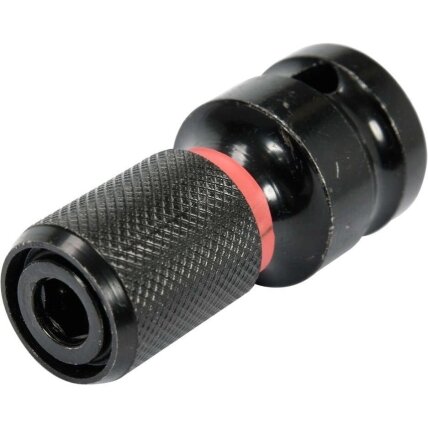 Adapteris suktuvui smūg. 1/2" - HEX 1/4" , 50mmL Adapteris suktuvui smūg. 1/2" - HEX 1/4" , 50mmL