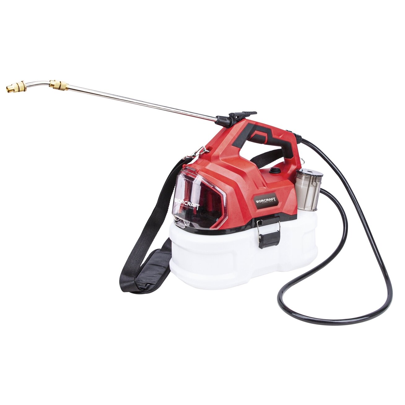 Akum. slėginis purkštuvas 5l WORCRAFT 20V LI-ION (Be akumuliatoriaus ir įkroviklio) Akum. slėginis purkštuvas 5l WORCRAFT 20V LI-ION (Be akumuliatoriaus ir įkroviklio)