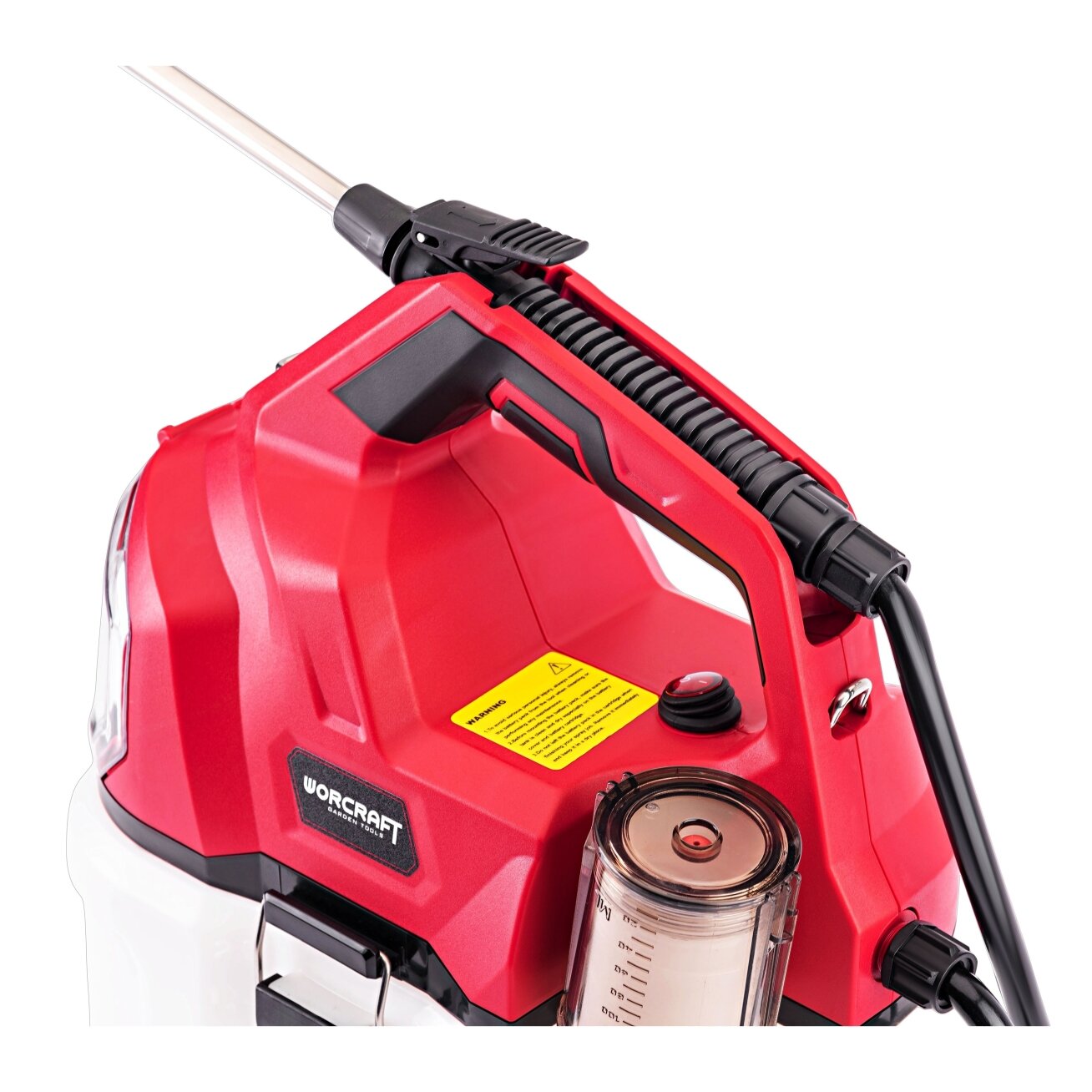 Akum. slėginis purkštuvas WORCRAFT 8l 20V LI-ION (Be akumuliatoriaus ir įkroviklio) 7 Akum. slėginis purkštuvas WORCRAFT 8l 20V LI-ION (Be akumuliatoriaus ir įkroviklio) 7