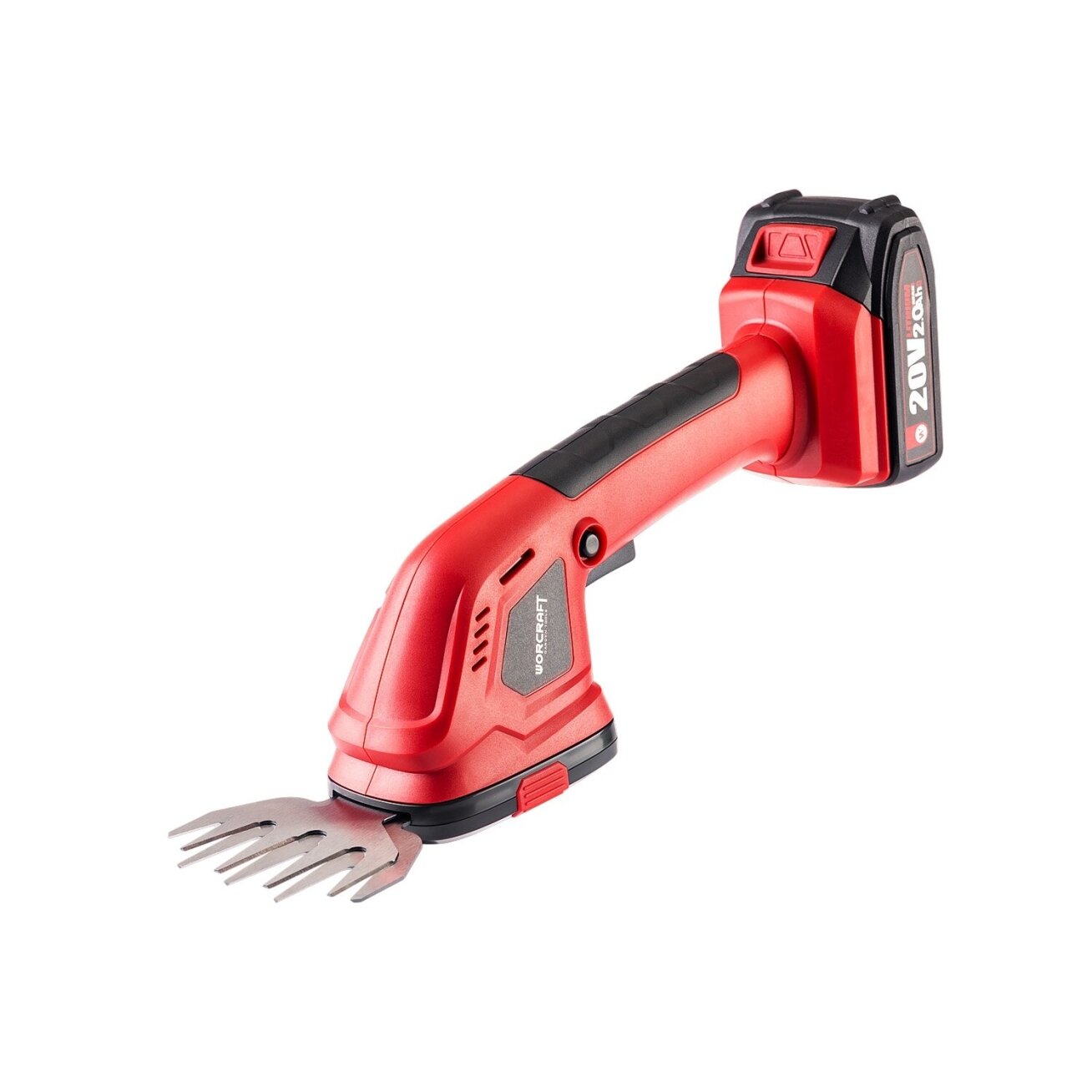 Akumuliatorinės krūmų žirklės WORCRAFT 20V LI-ION (Be akumuliatoriaus ir įkroviklio) 5