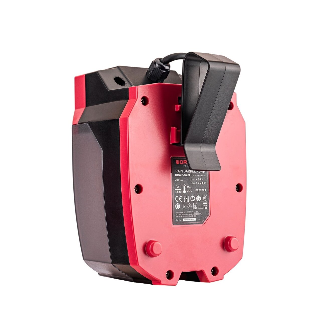 Akumuliatorinis vandens siurblys 20V LI-ION 4 Akumuliatorinis vandens siurblys 20V LI-ION 4