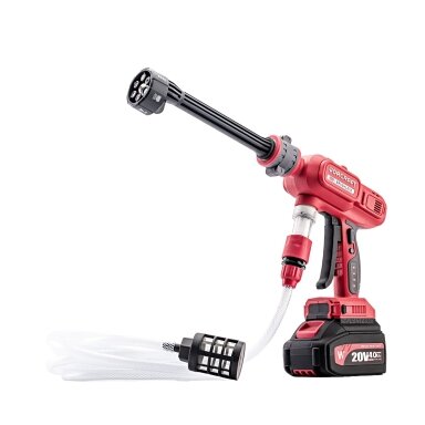 Akum. aukšto slėgio plovimo pistoletas WORCRAFT 20V LI-ION (Be akumuliatoriaus ir įkroviklio) Akum. aukšto slėgio plovimo pistoletas WORCRAFT 20V LI-ION (Be akumuliatoriaus ir įkroviklio)