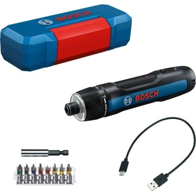 Akumuliatorinio suktuvo Bosch GO rinkinys (3,6V) 2,5/5 Nm