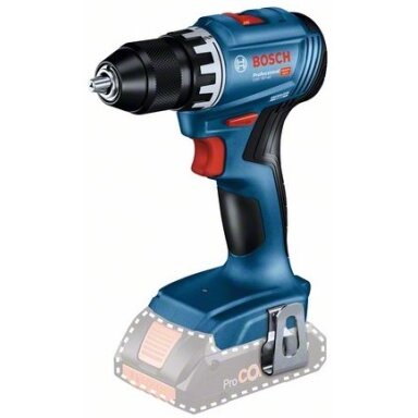 Akumuliatorinis gręžtuvas-suktuvas Bosch GSR 18V-45, SOLO, 0-500 / 0-1.900 min.-1