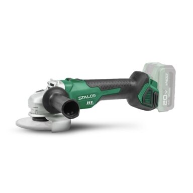 Akumuliatorinis kampinis šlifuoklis STALCO 125mm 20V