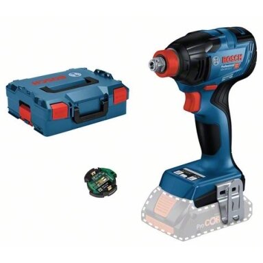 Akumuliatorinis smūginis suktuvas-veržliasukis Bosch GDX 18V-210 C, GCY 42, SOLO, 210 Nm, 0-1.100 / 0-2.300 / 0-3.400 min.-1