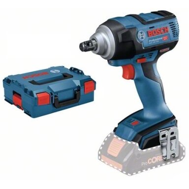 Akumuliatorinis smūginis veržliasukis Bosch GDS 18V-300 C, SOLO, 300 Nm, 0 - 2.400 min.-1