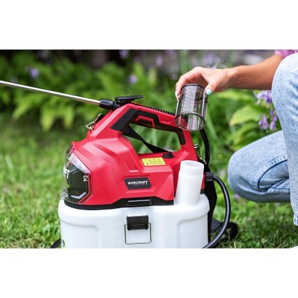 Akum. slėginis purkštuvas WORCRAFT 8l 20V LI-ION (Be akumuliatoriaus ir įkroviklio) 21 Akum. slėginis purkštuvas WORCRAFT 8l 20V LI-ION (Be akumuliatoriaus ir įkroviklio) 21