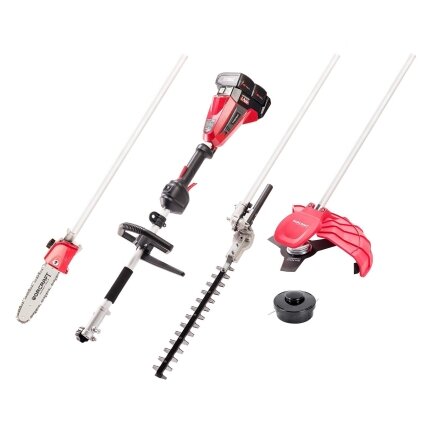 Akumuliatorinio trimerio 2in1 priedas grandininis genėjimo pjūklas 1 Akumuliatorinio trimerio 2in1 priedas grandininis genėjimo pjūklas 1