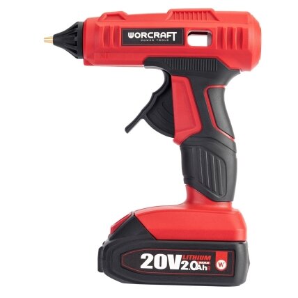 Akumuliatorinis klijų pistoletas 20V LI-ION 2