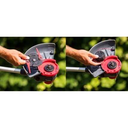Akumuliatorinis trimeris su priedais 20V LI-ION 8 Akumuliatorinis trimeris su priedais 20V LI-ION 8