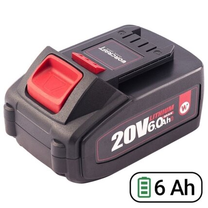 Akumuliatorius akum.įrankiams WORCRAFT 20V 6.0Ah LI-ION Akumuliatorius akum.įrankiams WORCRAFT 20V 6.0Ah LI-ION