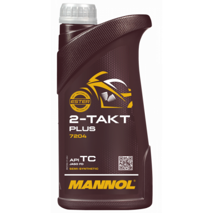 Alyva 2-takt PLUS MANNOL 1l Alyva 2-takt PLUS MANNOL 1l