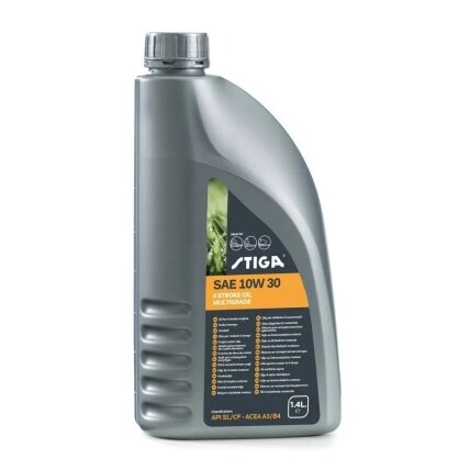 Alyva varikliams SAE 10W-30, Stiga, 1,4 l. Alyva varikliams SAE 10W-30, Stiga, 1,4 l.