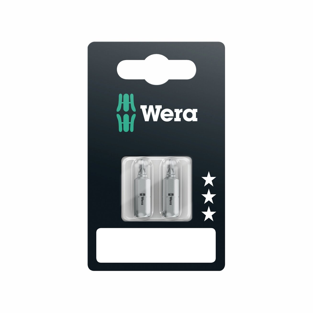 Antgaliai Wera standart 851/1 Z , 2x PH1 x 25mm, blisteryje Antgaliai Wera standart 851/1 Z , 2x PH1 x 25mm, blisteryje