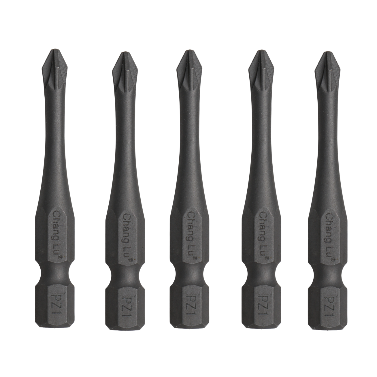 Antgalis smūginis POZIDRIV 1/4" (6.3mm), 5vnt. Antgalis smūginis POZIDRIV 1/4" (6.3mm), 5vnt.