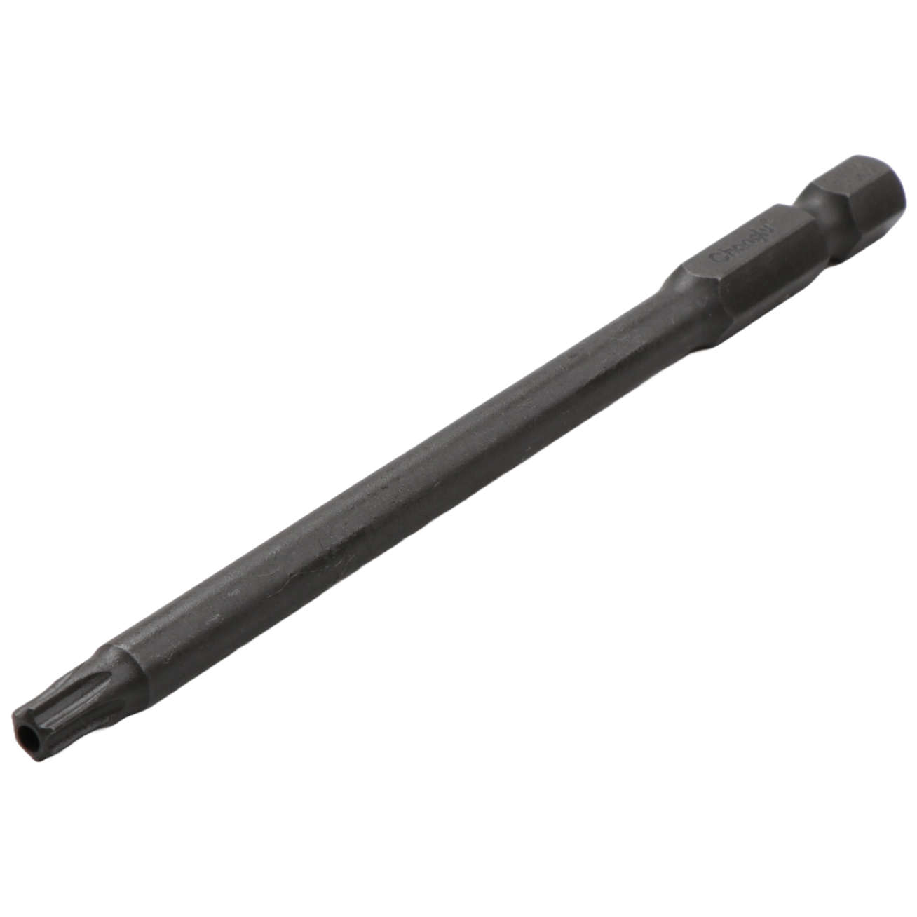 Antgalis smūginis TORX su kiauryme 1/4" (6.3mm), 10vnt. 2 Antgalis smūginis TORX su kiauryme 1/4" (6.3mm), 10vnt. 2