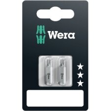 Antgaliai Wera standart 855/1 Z , 2 x PZ2 x 25mm, blisteryje Antgaliai Wera standart 855/1 Z , 2 x PZ2 x 25mm, blisteryje