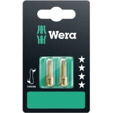 Antgaliai Wera torsion 855/1 TH , 2 x PZ1 x 25mm, blisteryje Antgaliai Wera torsion 855/1 TH , 2 x PZ1 x 25mm, blisteryje