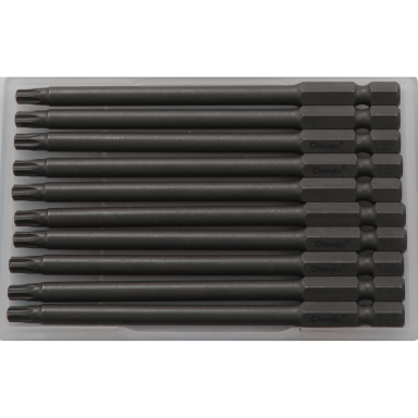 Antgalis smūginis TORX su kiauryme 1/4" (6.3mm), 10vnt.