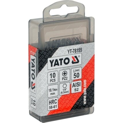 Antgalis 1/4' PZ #2x 50mmL (10vnt) 3 Antgalis 1/4' PZ #2x 50mmL (10vnt) 3
