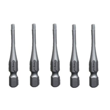 Antgalis smūginis IMBUS 1/4" (6.3mm), 5vnt. S2 Antgalis smūginis IMBUS 1/4" (6.3mm), 5vnt. S2