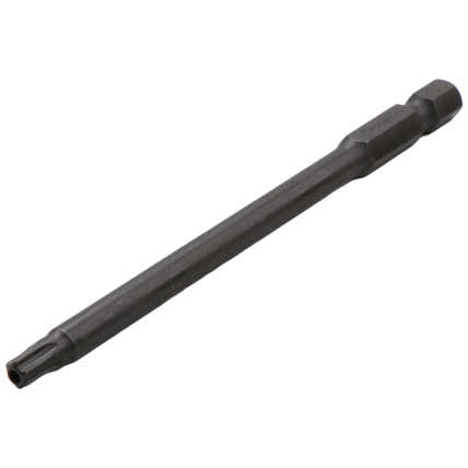 Antgalis smūginis TORX su kiauryme 1/4" (6.3mm), 10vnt. 2 Antgalis smūginis TORX su kiauryme 1/4" (6.3mm), 10vnt. 2