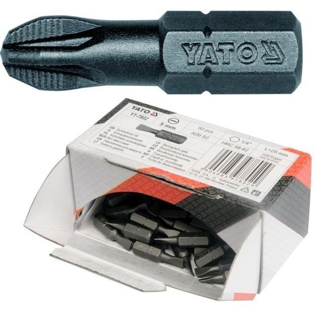 Antgalis POZIDRIV 1/4" (6.3mm), 5vnt. Antgalis POZIDRIV 1/4" (6.3mm), 5vnt.