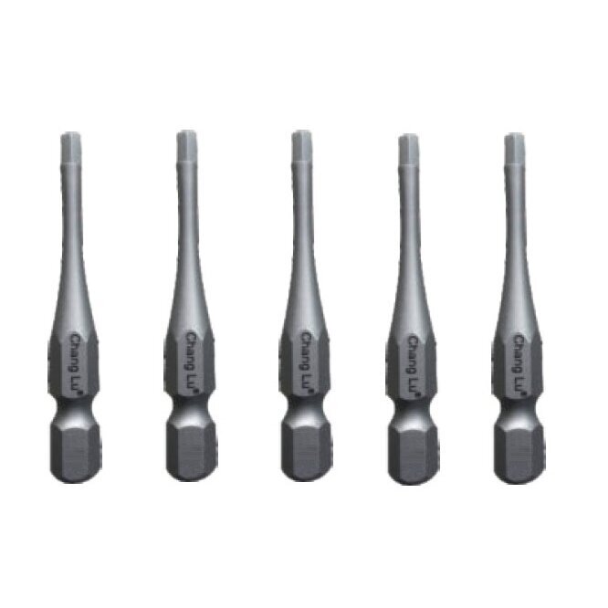 Antgalis smūginis IMBUS 1/4" (6.3mm), 5vnt. S2 Antgalis smūginis IMBUS 1/4" (6.3mm), 5vnt. S2