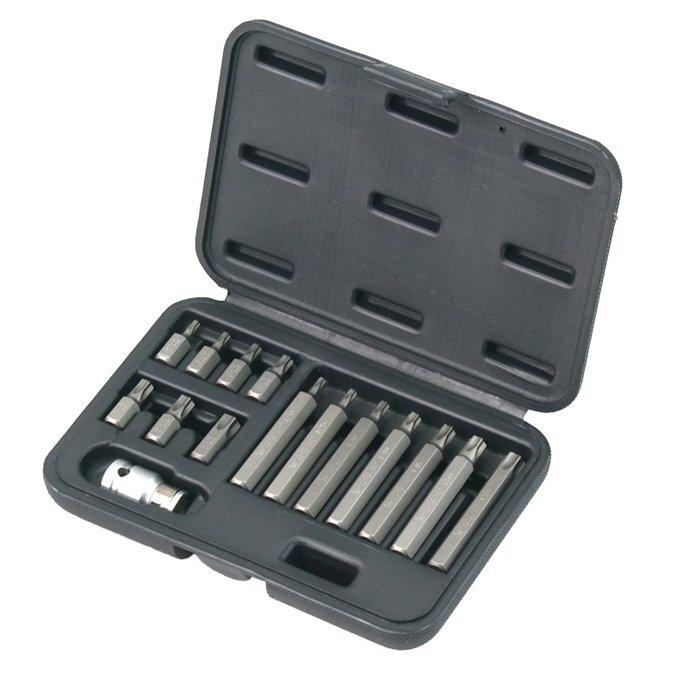 Antgalių rinkinys TORX 15vnt. Antgalių rinkinys TORX 15vnt.