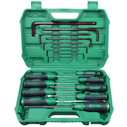 Atsuktuvų rinkinys 18vnt., (pl./PH/torx) Atsuktuvų rinkinys 18vnt., (pl./PH/torx)