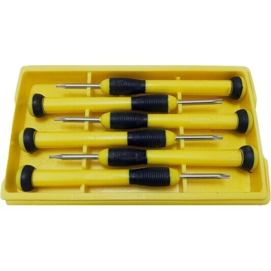 Atsuktuvų TORX mini rinkinys 6vnt. Atsuktuvų TORX mini rinkinys 6vnt.