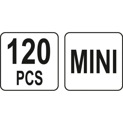 Automobilių saugiklių rinkinys 120vnt MINI 3 Automobilių saugiklių rinkinys 120vnt MINI 3