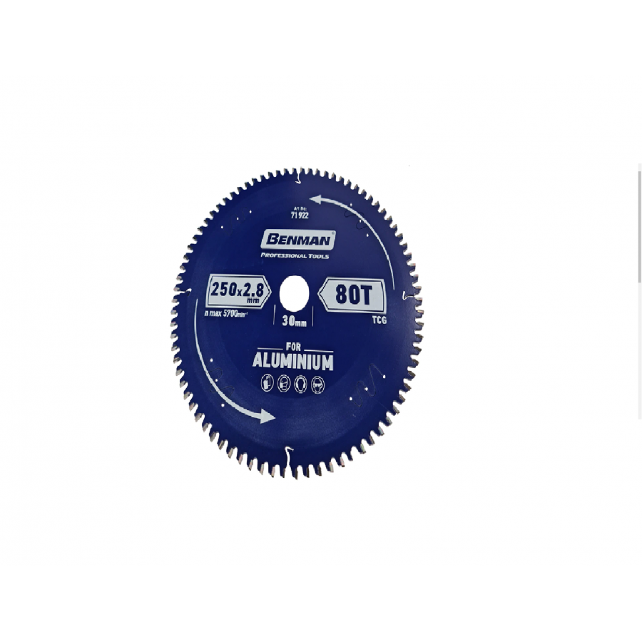 BENMAN 71914 250X2.4MM/30MM 80T BENMAN 71914 250X2.4MM/30MM 80T