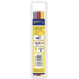 Bleispitz širdelės universal 6 vnt. juoda, raudona, geltona 2 Bleispitz širdelės universal 6 vnt. juoda, raudona, geltona 2