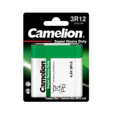 Camelion Elementas, anglies cinko, 3R12, 4,5V, CAMELION, 1 vnt.