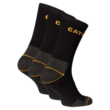 CAT Vyr. kojinės CAT DYP393 juoda 41/45 3pr