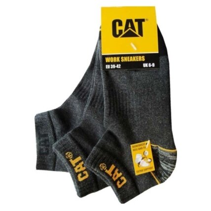 CAT Vyr. kojinės CAT ZCM0571 pilka 43/46 3pr CAT Vyr. kojinės CAT ZCM0571 pilka 43/46 3pr