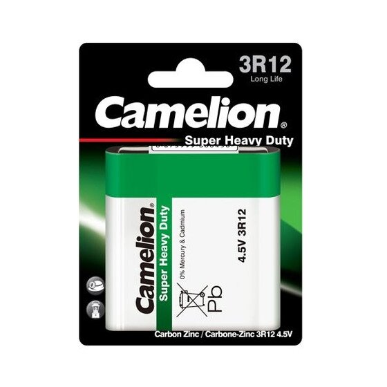 Camelion Elementas, anglies cinko, 3R12, 4,5V, CAMELION, 1 vnt.