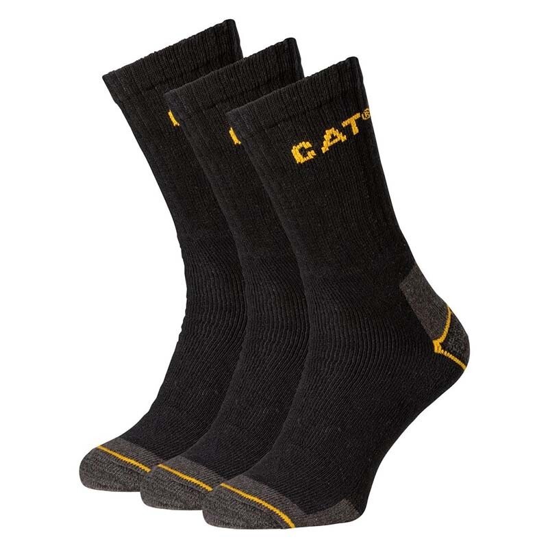 CAT Vyr. kojinės CAT DYP393 juoda 41/45 3pr 1 CAT Vyr. kojinės CAT DYP393 juoda 41/45 3pr 1