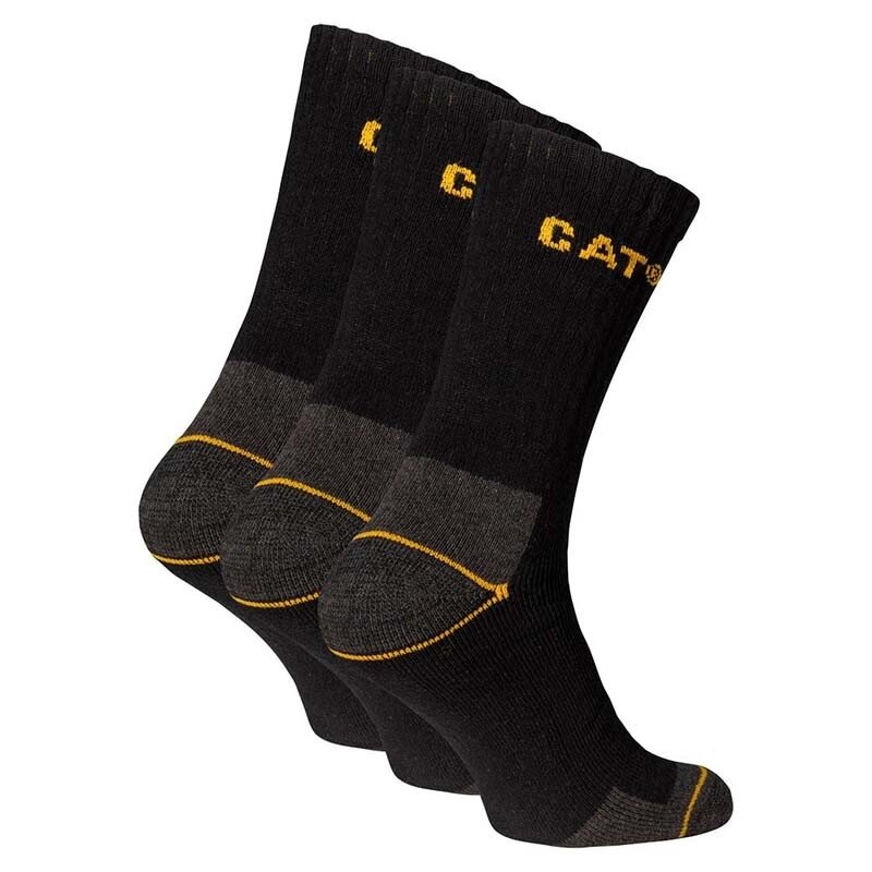 CAT Vyr. kojinės CAT DYP393 juoda 41/45 3pr 3
