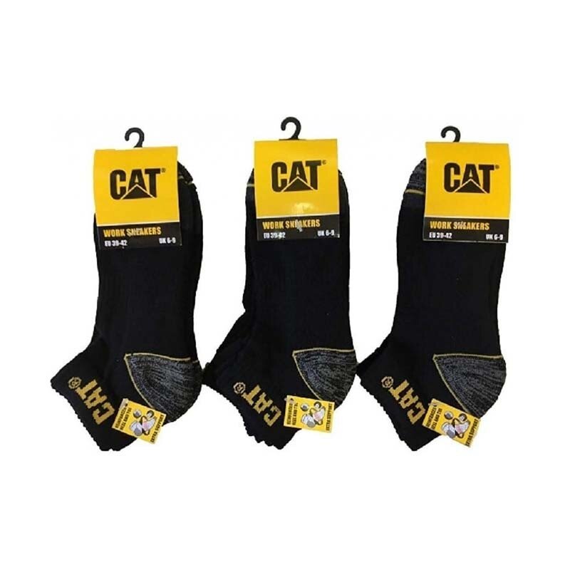 CAT Vyr. kojinės CAT ZCM0509 juoda 43/46 3pr